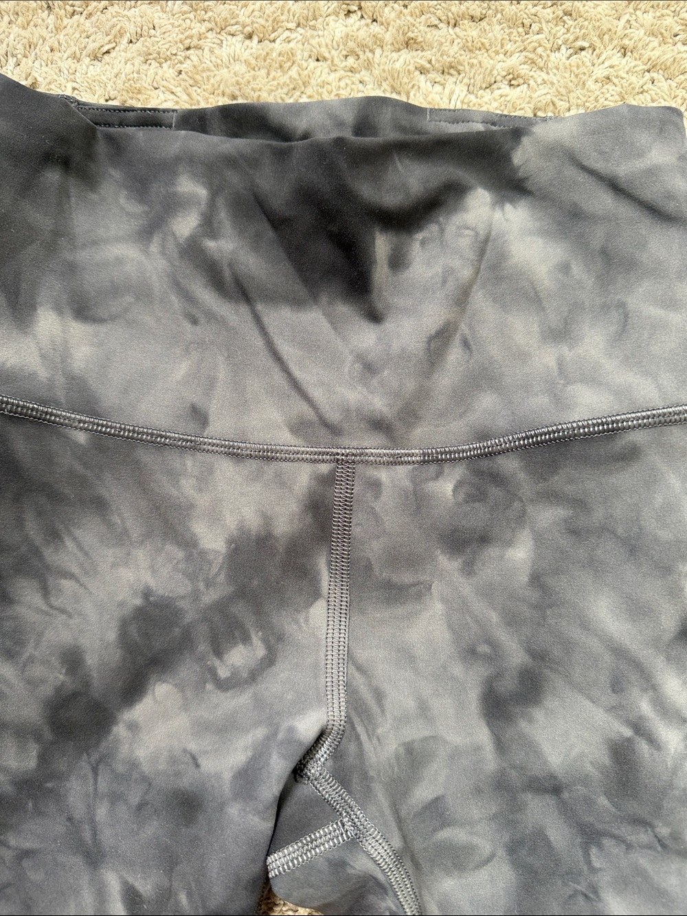 lululemon athletica Black Tie-Dye High-Rise Leggings - Picture 7 of 8